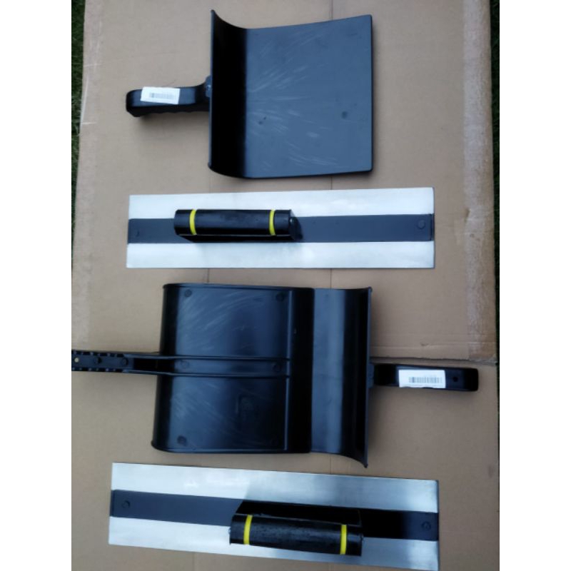 ROSKAM ACIAN STAINLESS ANTI KARAT DILENGKAPI TATAKAN SEMEN ADUKAN