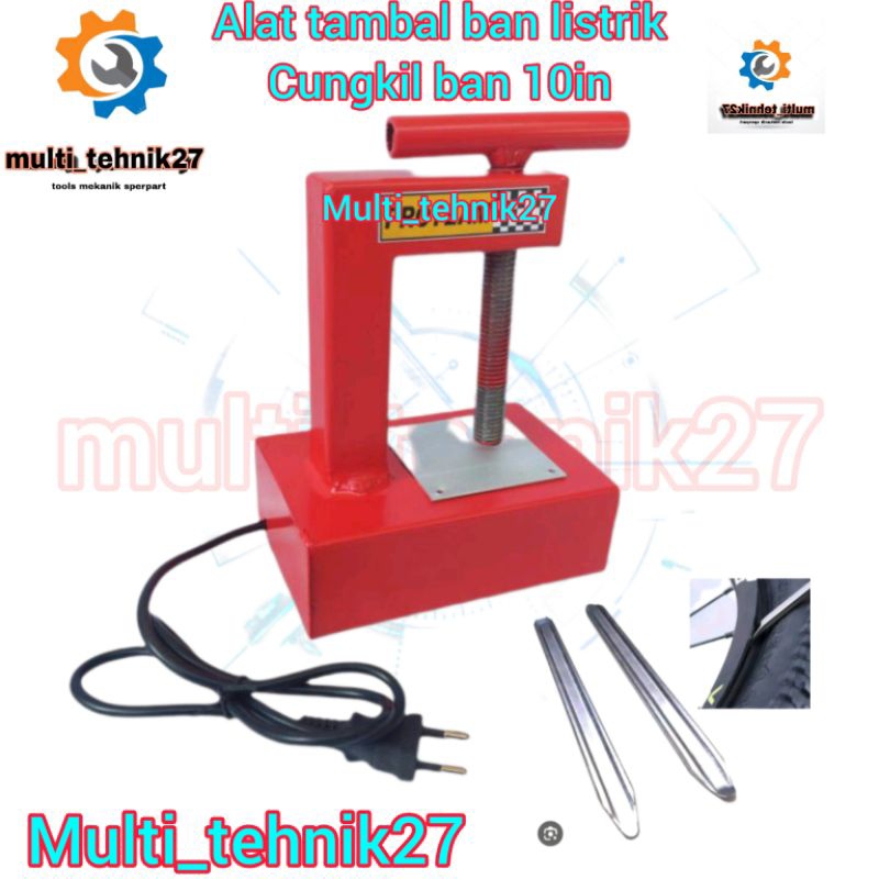 Paket komplit Tambal ban listrik hemat daya awet dan murah