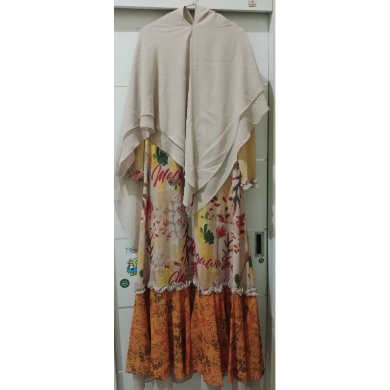 Preloved gamis megawarni