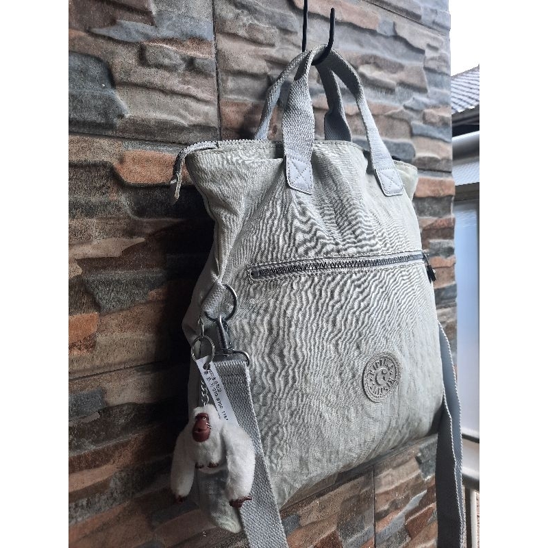 Slingbag Biru Muda KIPLING - TAS PRELOVED BRANDED ORIGINAL