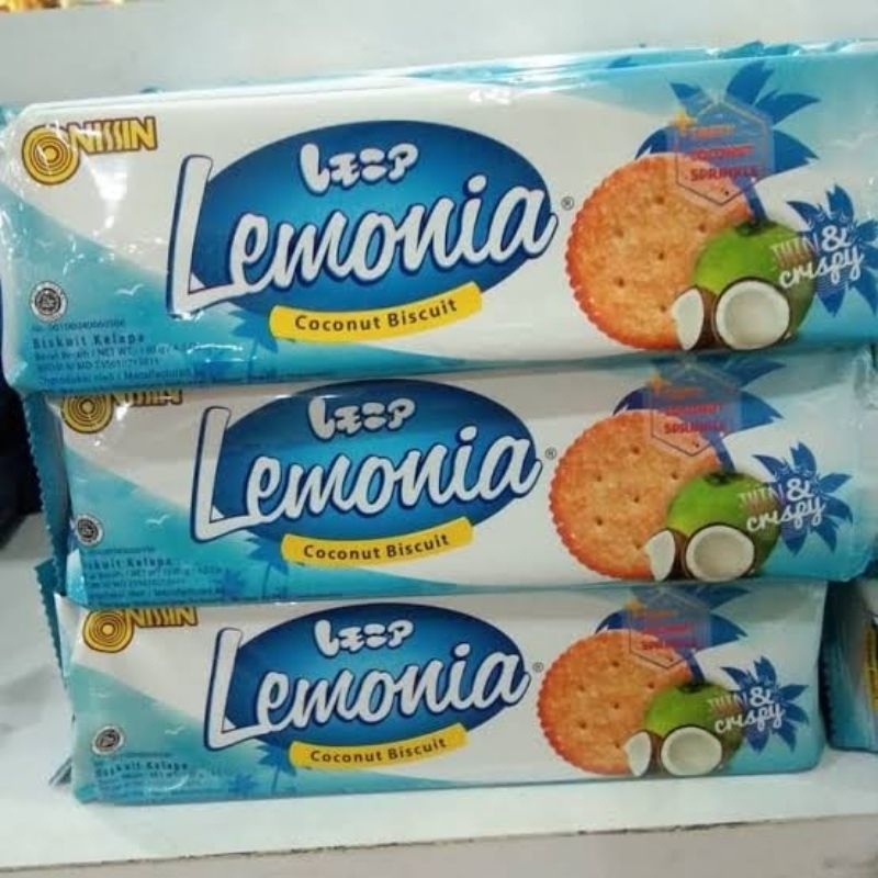 

Biskuit Nissin Lemonia Rasa Coconut 130 gr