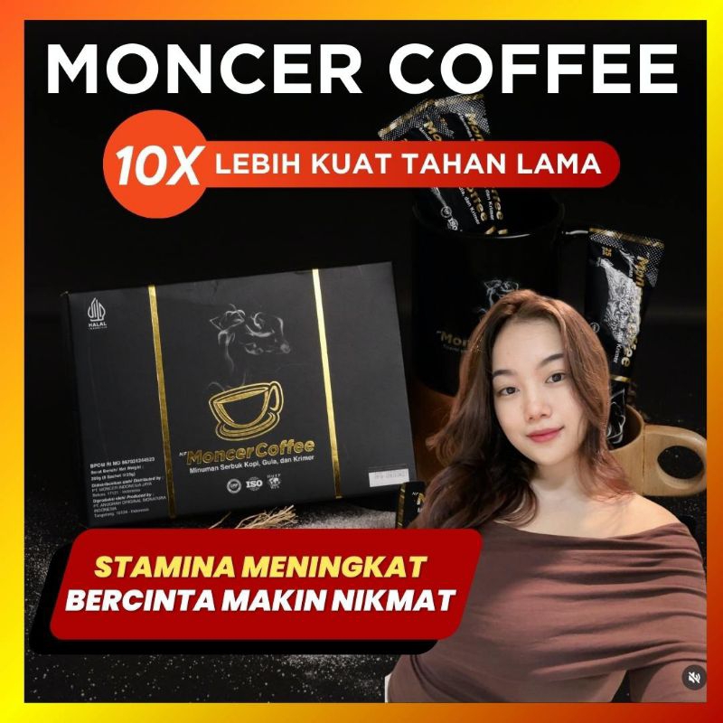 

KopiMoceerr Coffee Original Kopi Herbal Stamina Pria 10X Lebih Kuat Nikmat Tahan Lama 1 Box 8 Sachet