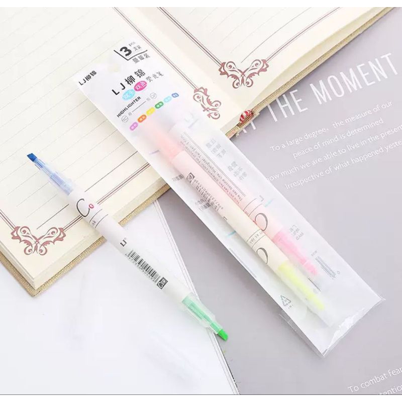 

Stabilo 3 In 1 / Stabilo Warna Warni 3 Warna Bagus / Highlighter Murah