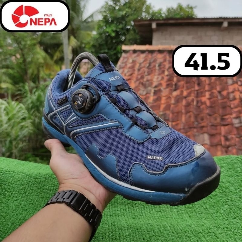 sepatu outdoor Nepa Lucido Blue Boa 41