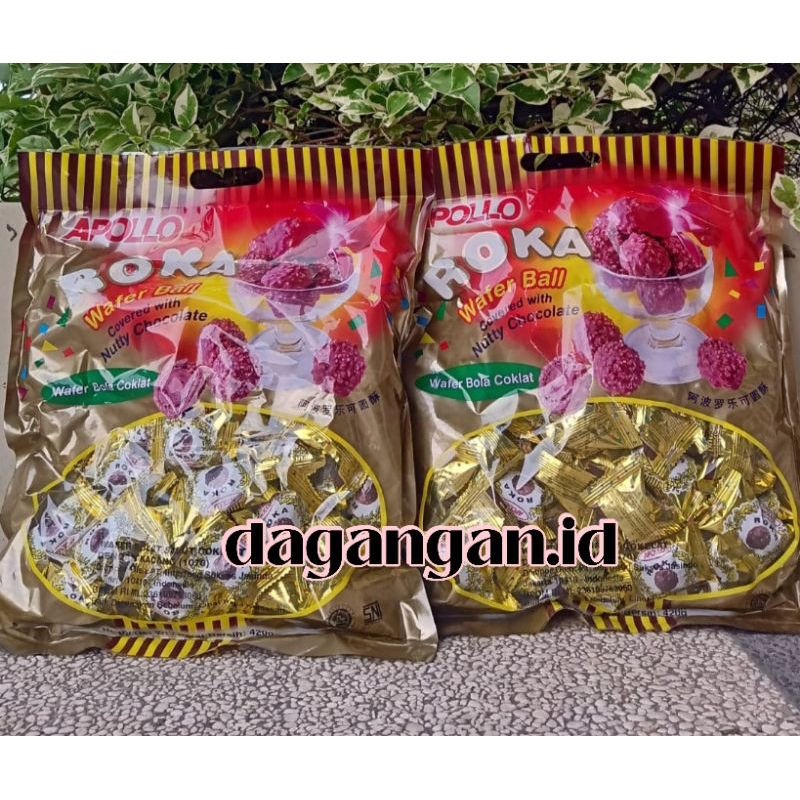 

ROKA BAG ISI 50 / JAJAN ROKA COKLAT BAG BESAR