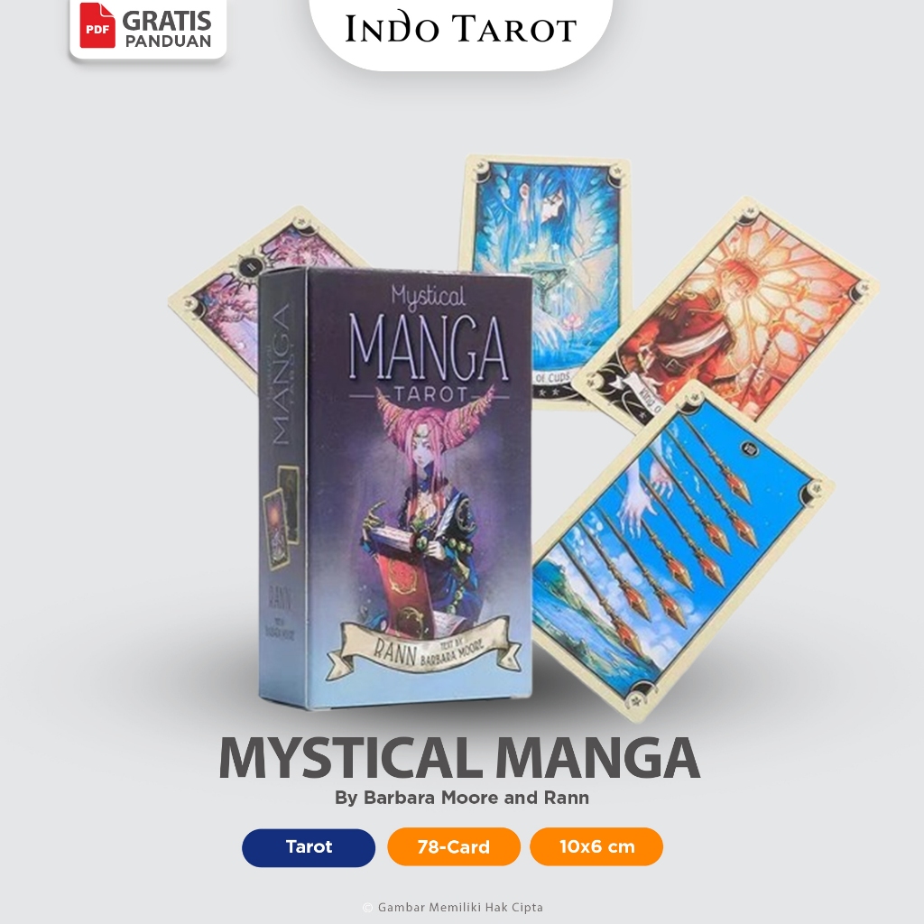 Tarot Mystical Manga Kartu Tarot Reading - Indo Tarot Card