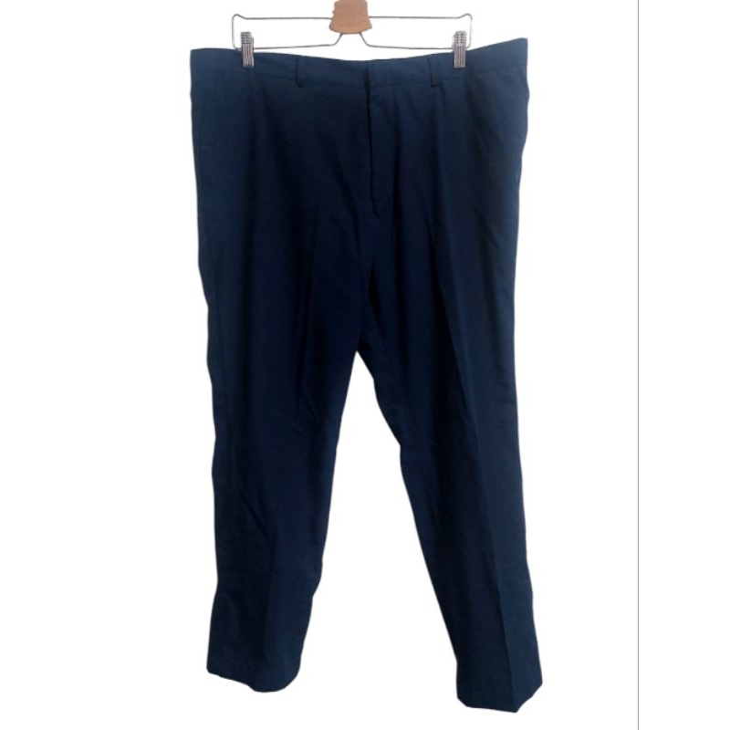 [Preloved] Stanley Adams Original Celana Pria Bahan Navy Formal Size 42 Bigsize Jumbo