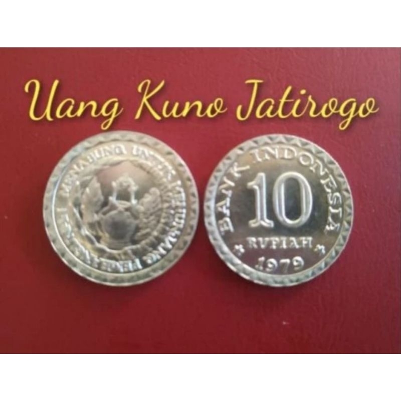 UANG KUNO 10 RUPIAH TABANAS TAHUN 1979