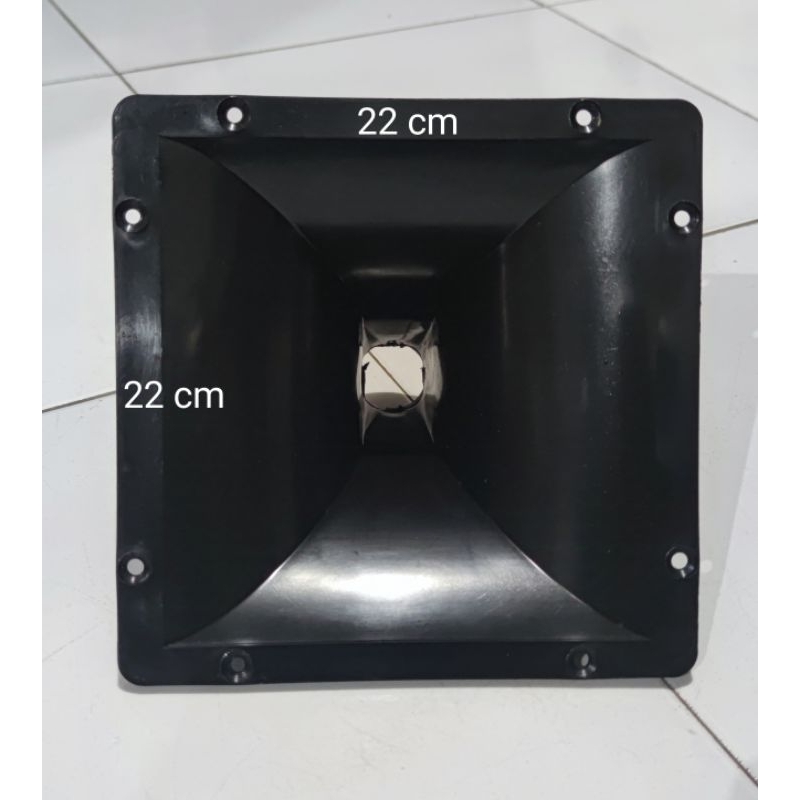 HORN HOREN TWEETER 22 X 22 corong tweeter 22 x 22 plastik