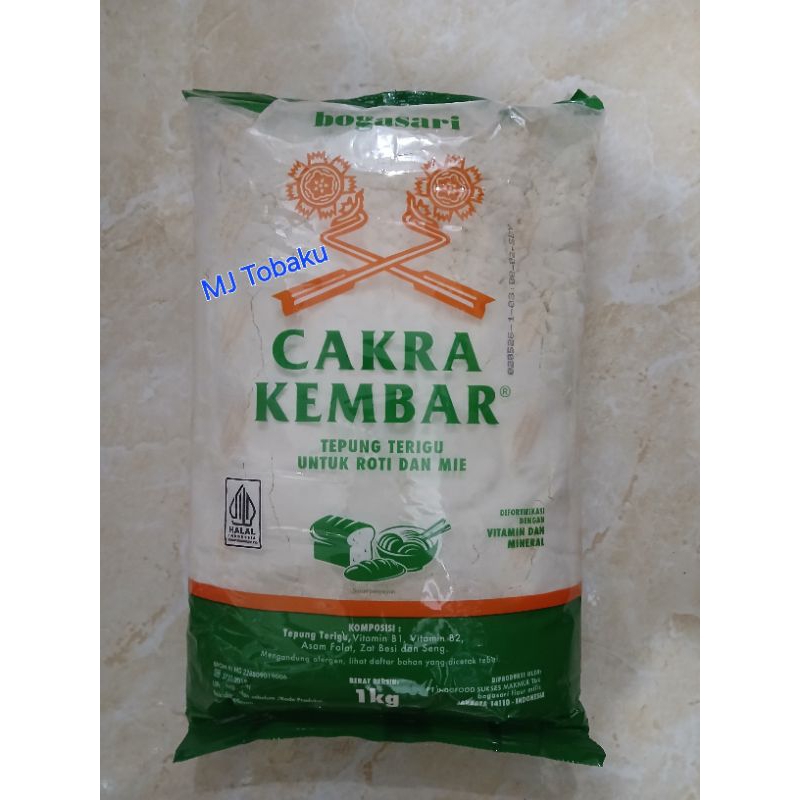 

Tepung Terigu Cakra Kembar 1kg