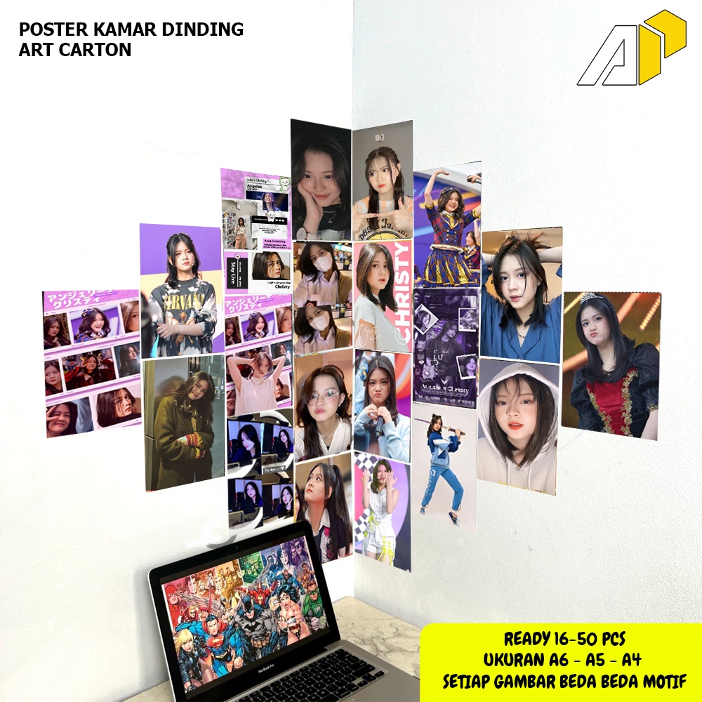 Poster Dinding Kamar Gambar Angelia Christy jkt48 / Poster jkt48 / Poster Kamar / Hiasan Dinding / C