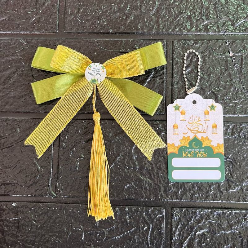 

Pita hampers Kode PH 17 + hang tag Idul Fitri kode IFHT 9