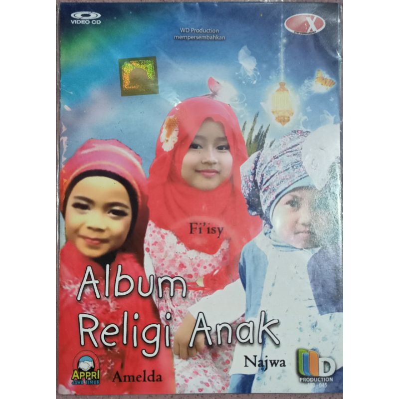 VCD original album religi anak anak WD pro