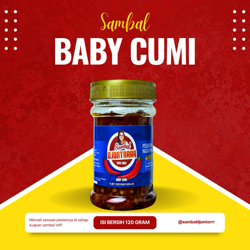 

Sambal Baby Cumi 120 gram