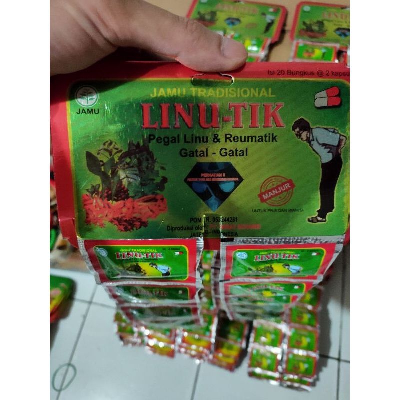 

paket 20 renceng linutik