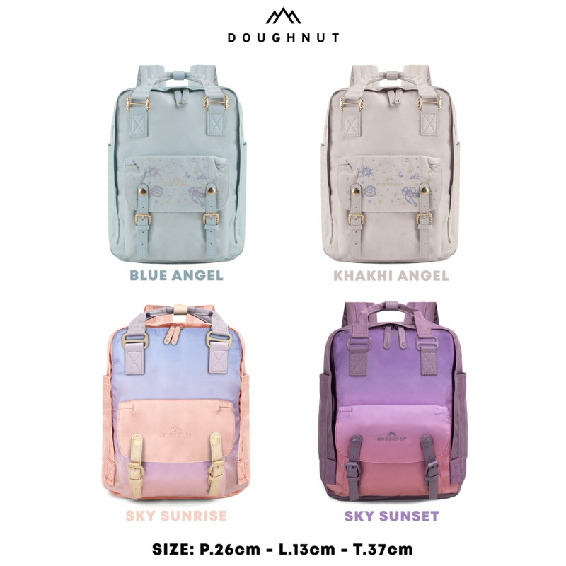 TERMURAH Ransel Doughnut Angel Series Galaxy Dream Embroidery and Sky Series Size Large / Backpack B
