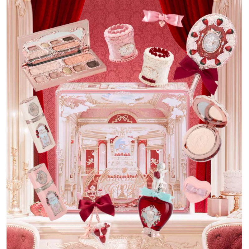 Flower Knows Strawberry Cupid set gift box