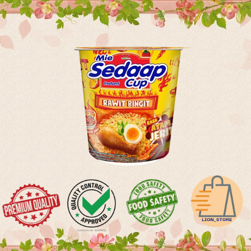 

Sedaap Mie Instan Cup Ayam Jerit 75 gr