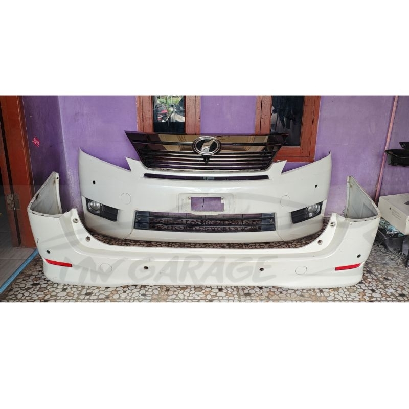 Upgrade Bumper Vellfire ZA Facelift Original 2012 2013 2014