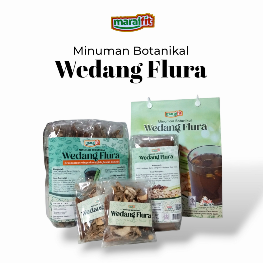 

Maraifit Wedang Flura Minuman Botanikal