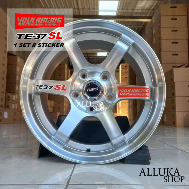 sticker velg mobil. sticker velg TE-37SL