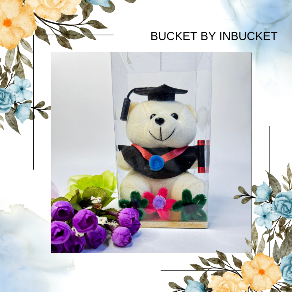 Boneka Wisuda mika Boneka souvenir wisuda mika/ teddy bear/ hadiah boneka wisuda teddy bear