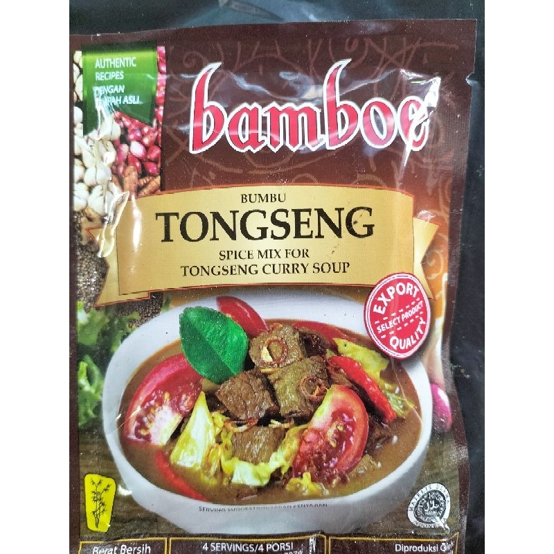 

Bambu Tongseng Spice Mix untuk Curry Soup