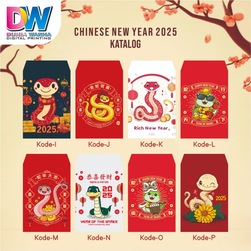 

Amplop Imlek/ Cetak Amplop Imlek/ A,plop Imlek Custom/ Free Desain/ Selamat Tahun Baru Imlek