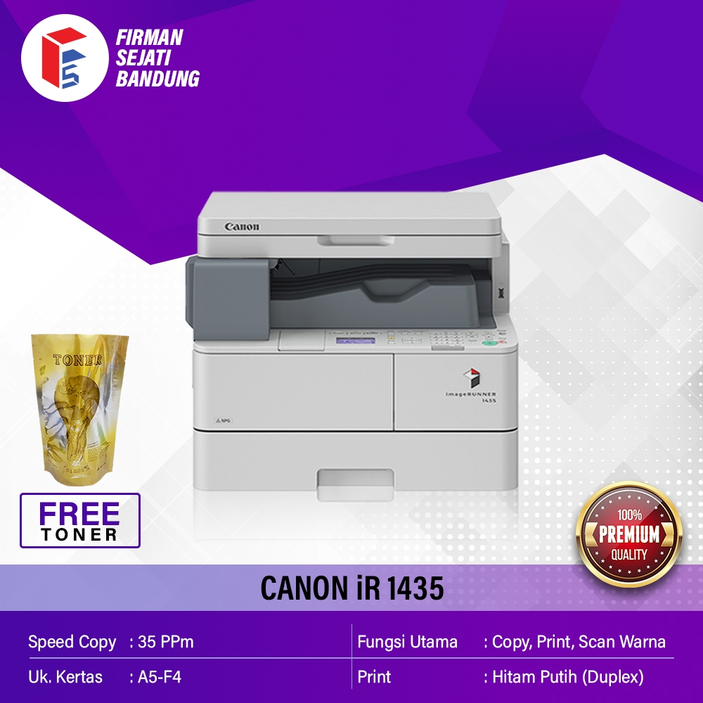 Canon iR 1435 Mesin Fotocopy READY STOK