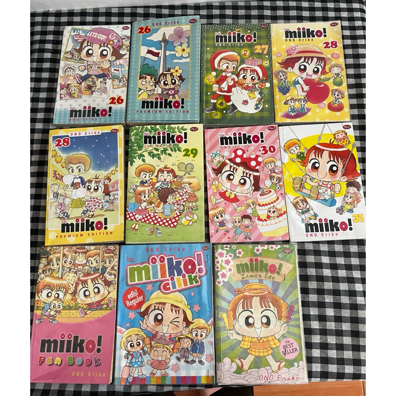 Komik seri Hai, Miiko 26-31 (by ono eriko) | Bekas preloved thrift | kumpulan cerita terbaik zaman e