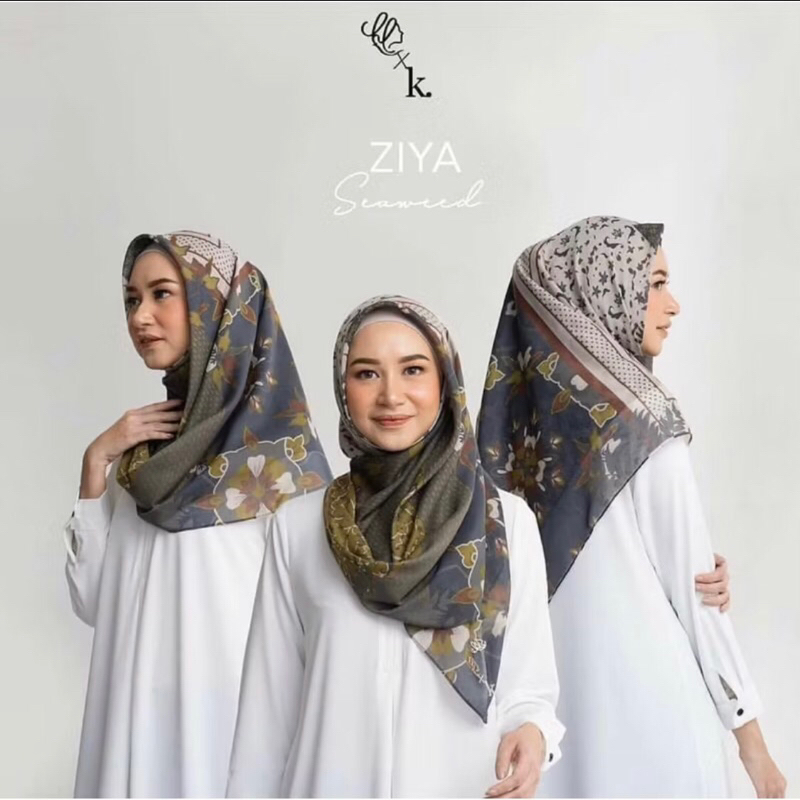 PRELOVED Ziya Scarf Seaweed by Heaven Lights x Kami.