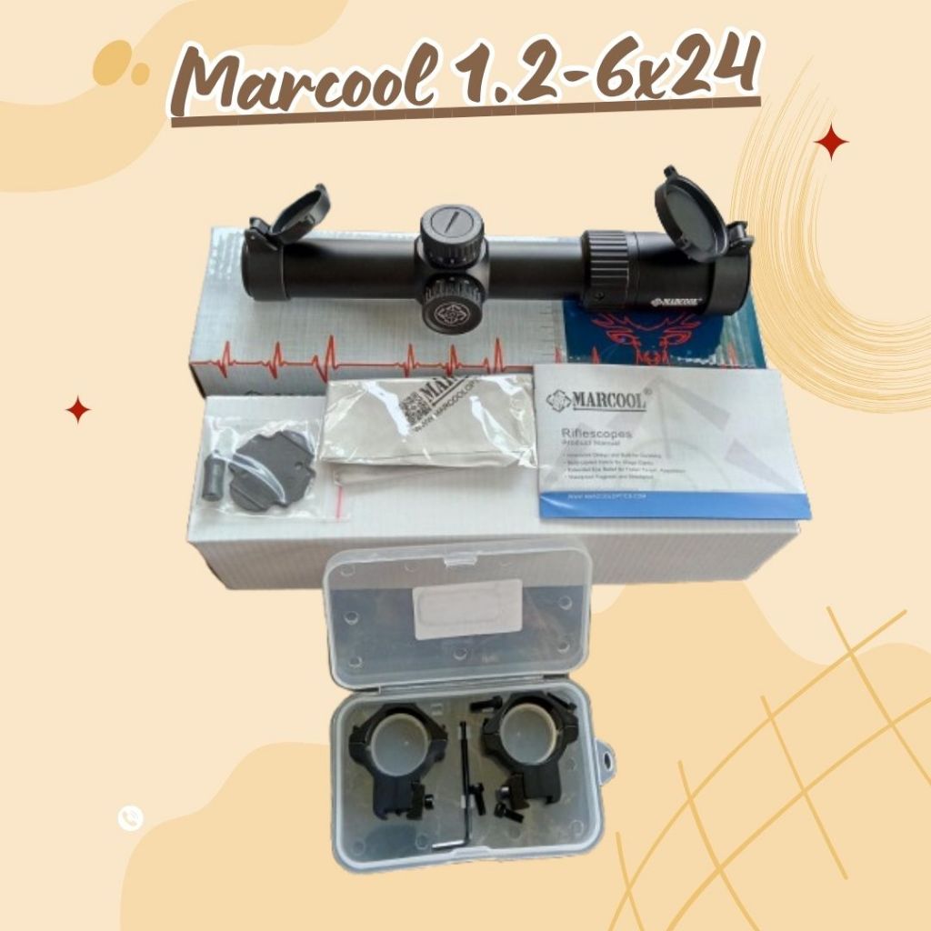 Marcool 1.2-6x24 IR // Marcool buntung