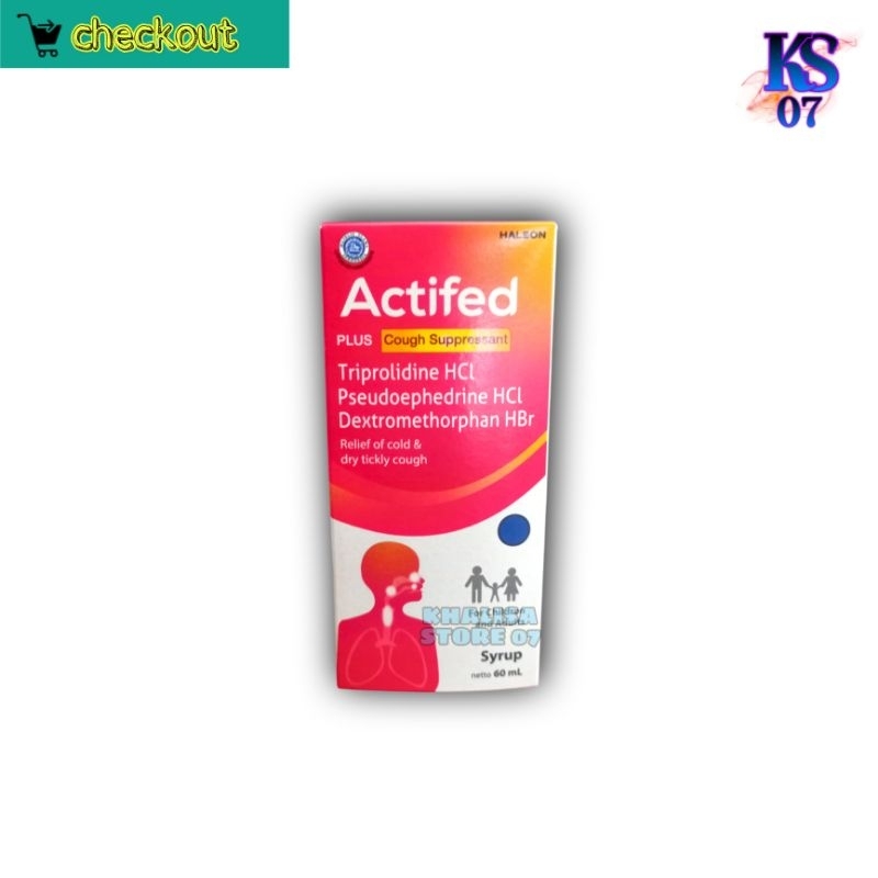 Actifed Plus Cough Suppressant Sirup / Actifed