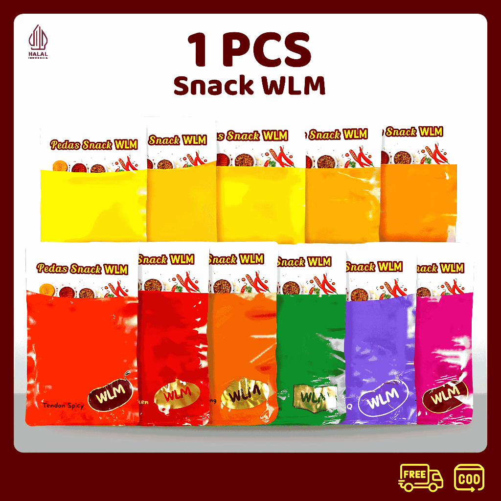 

Aneka WLM Gluten Spicy Tofu Snack a Vegetarian Cemilan China Halal Jajanan Viral