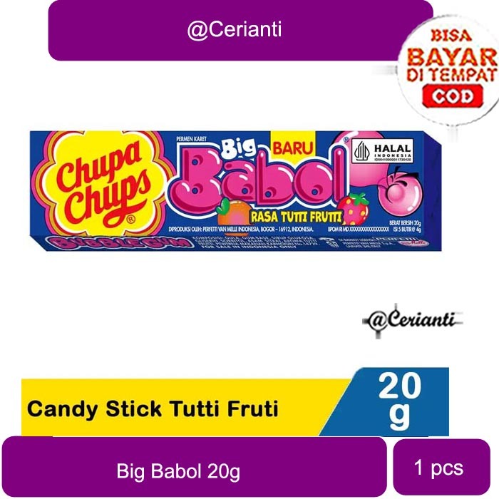 

permen big babol 23 gram all varian_Cerianti