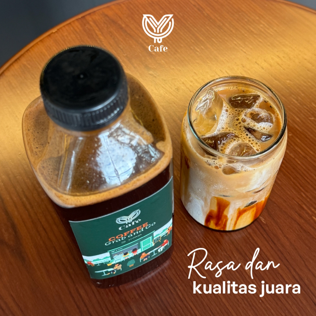 

PROMO o 1 Liter - Minuman Kemsasan Botol Espresso Arabica Kopi Botol Praktis Tinggal TBy Y Cafe