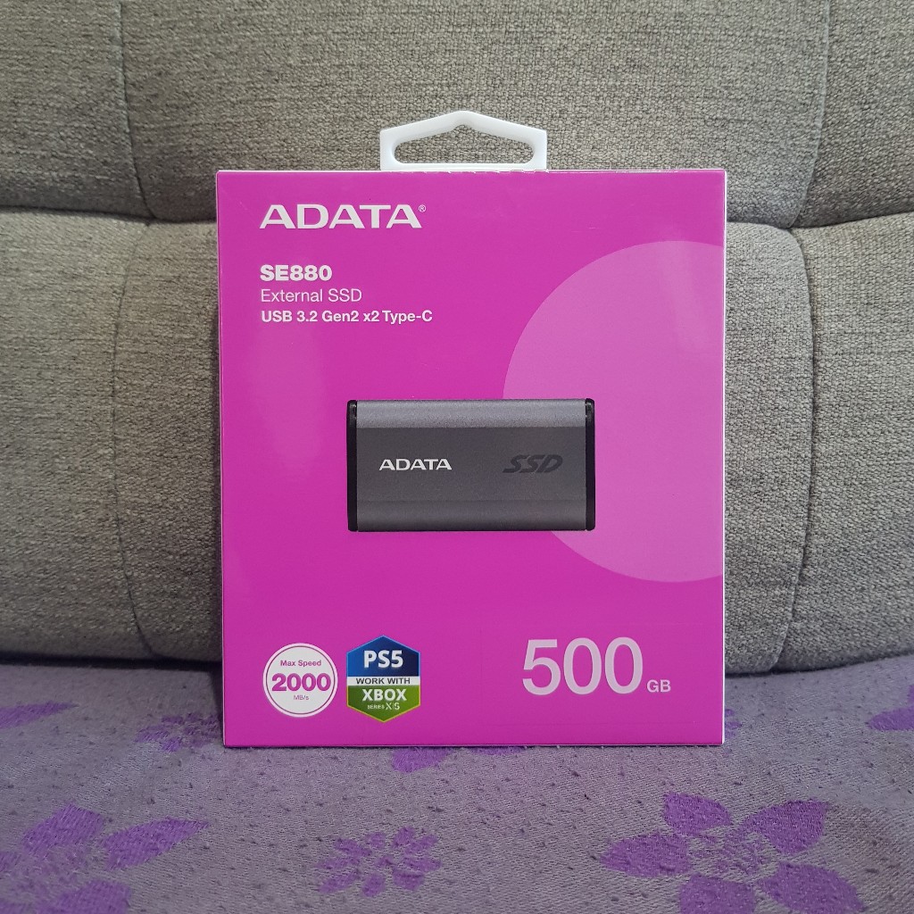 External SSD Adata SE880 500GB