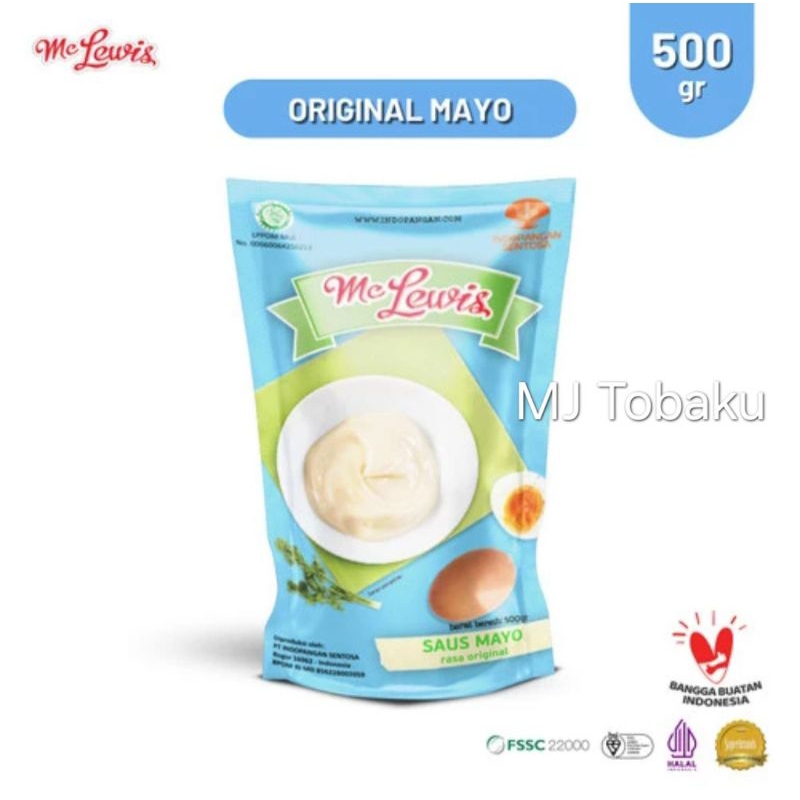 

Mc Lewis Mayonnaise 500 gr _ Mayo Original - Halal