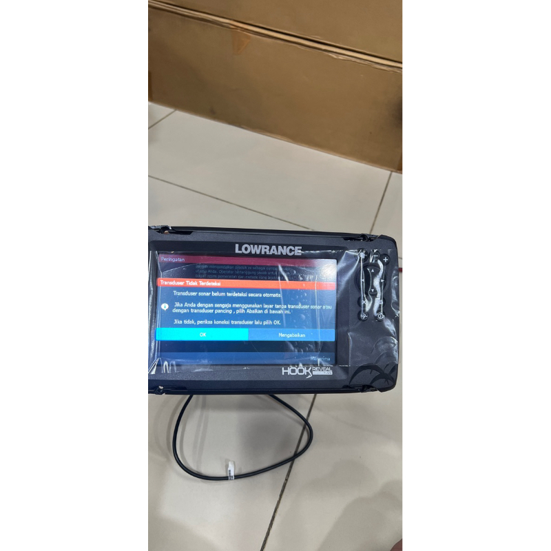 fish finder Lowrance 7x splitshot