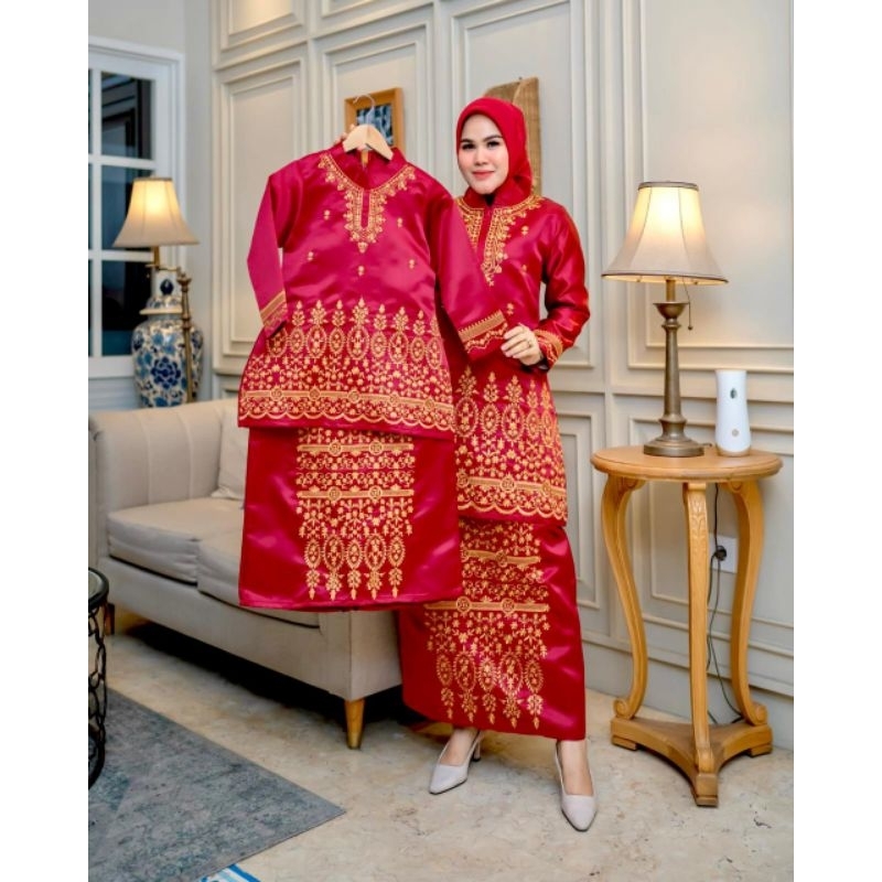 Setelan Kebaya Bordir Ibu dan Anak Kebaya Modern Kebaya Terbaru Kebaya Pesta Kebaya Couple