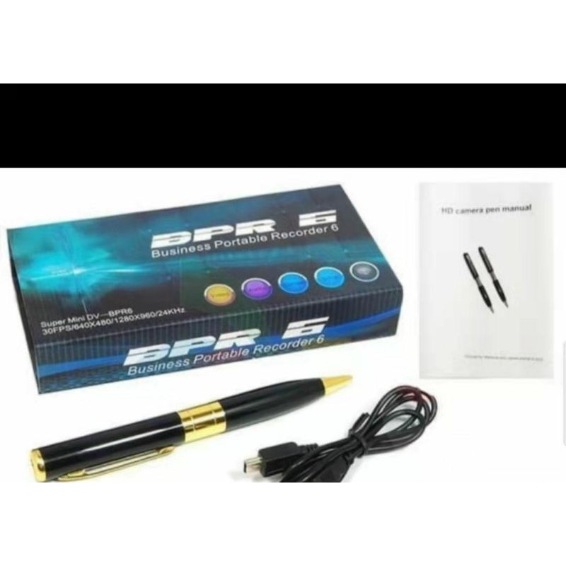 

Pulpen kamera BPR6 Realpict Pen BPR Spy Camera & record