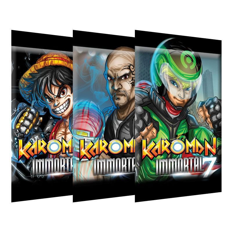 10 PCS MAINAN FUZZLE KAROMAN IMMORTAL7