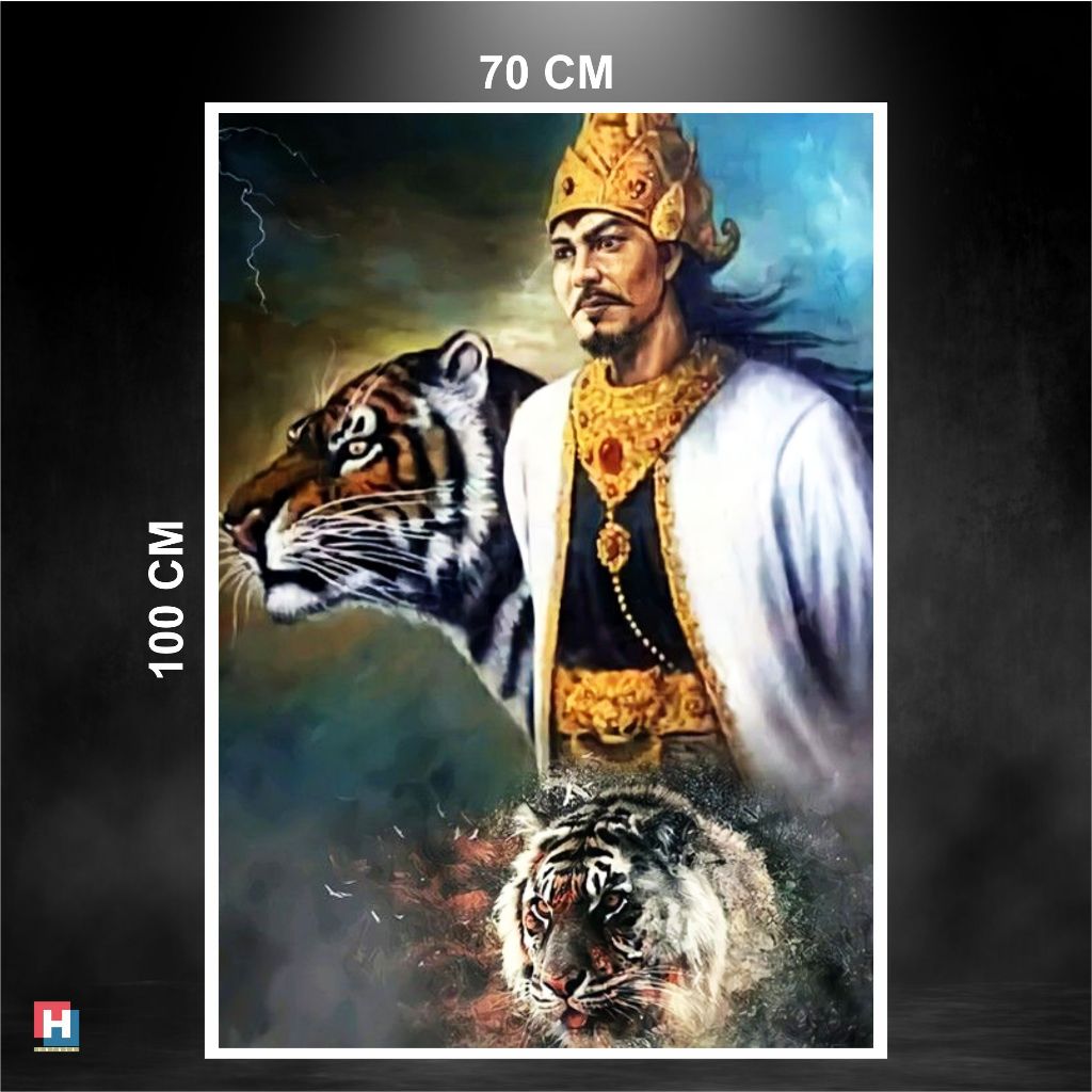 POSTER Gambar PRABU SILIWANGI ukuran 70x100 cm code01