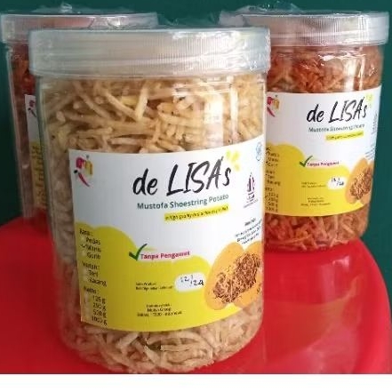 

Kering Kentang Mustofa De Lisa's 250 gram