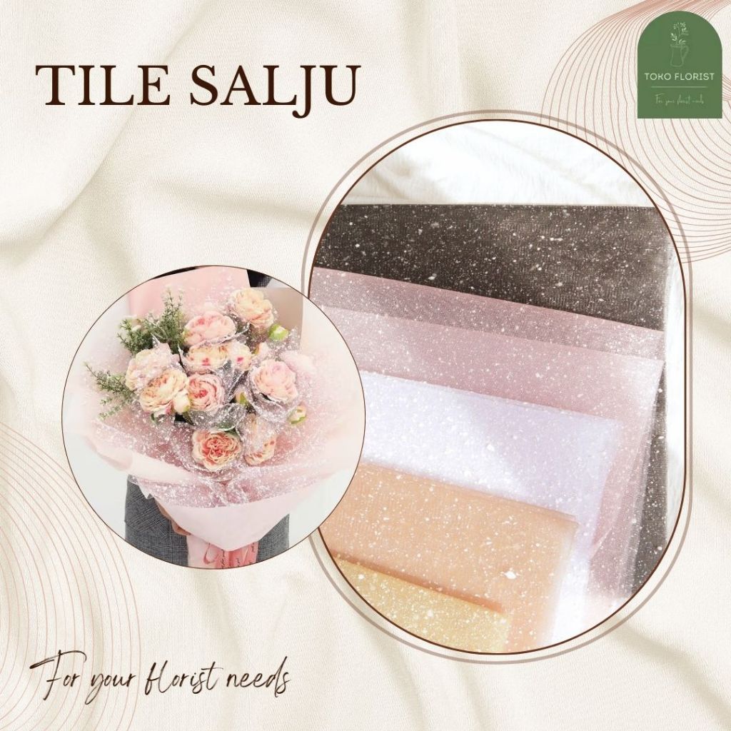 

ECER Flower Wrapping TILE SALJU Lembaran