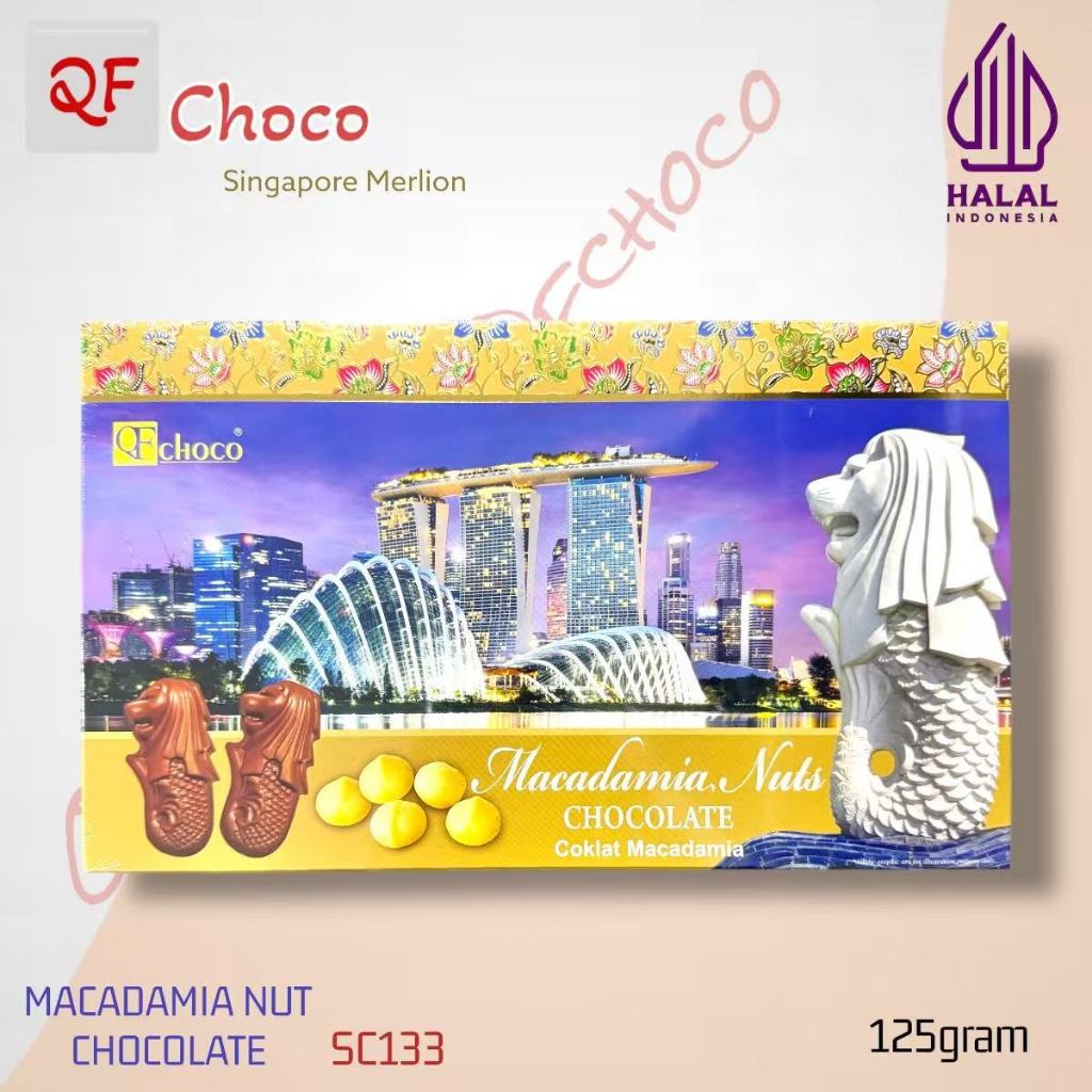 

Cokelat Singapore Merlion QFcHoco Original 100% Halal 125gram IMPORT