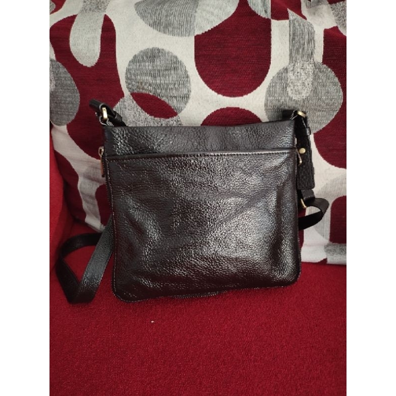 tas Sling ocil original asli warna mint ini warna cofee dh recolor(no key)SOLD