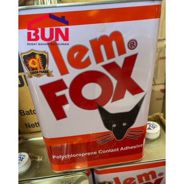 

LEM FOX 2.5 KG KG LEM FOX KUNING 2.5KG