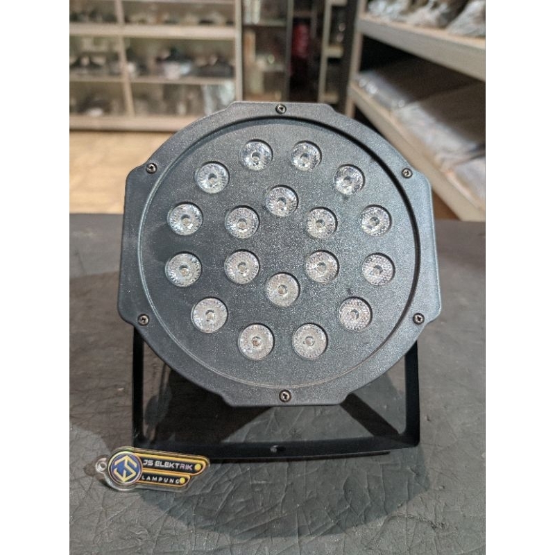 Lampu Parled mini 18 disco light 18x1 V-002 / Parled 18 LED mini full color