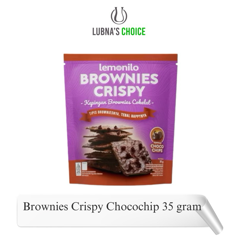 

Lemonilo - Brownies Crispy Chocochips 35g